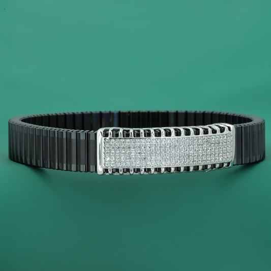 CrownMesh 925 Silver Men's Bracelet