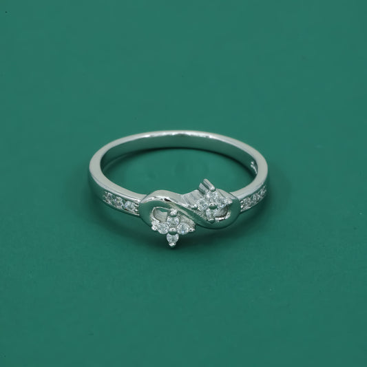 Infinity Bloom 925 Silver Ring