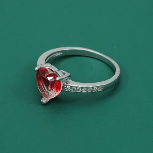 Scarlet Heart 925 Silver Ring