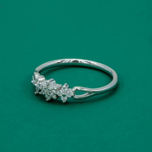 Flora Spark 925 Silver Ring