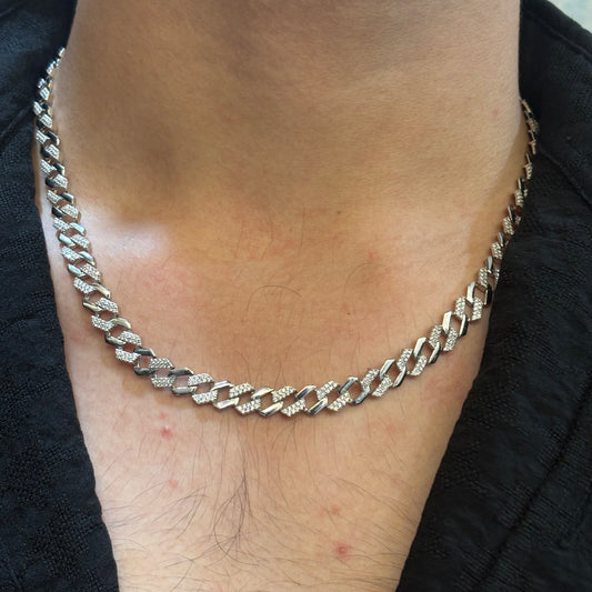 Men's Cuban Link 925 Sterling Silver Chain