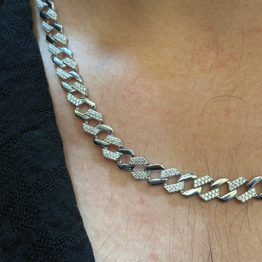 Men's Cuban Link 925 Sterling Silver Chain