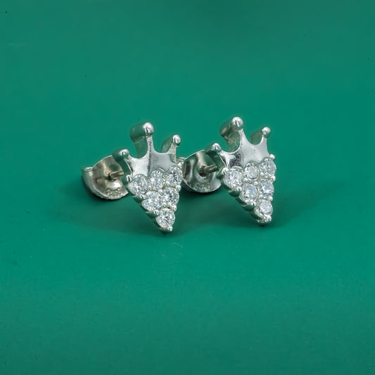 Regal Spark 925 Sterling Silver Earrings - Zentara Jewels