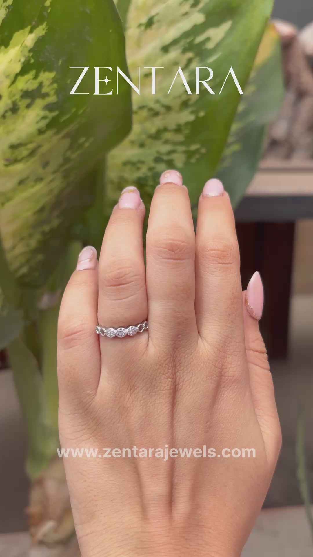 Radiant Bloom 925 Silver Ring