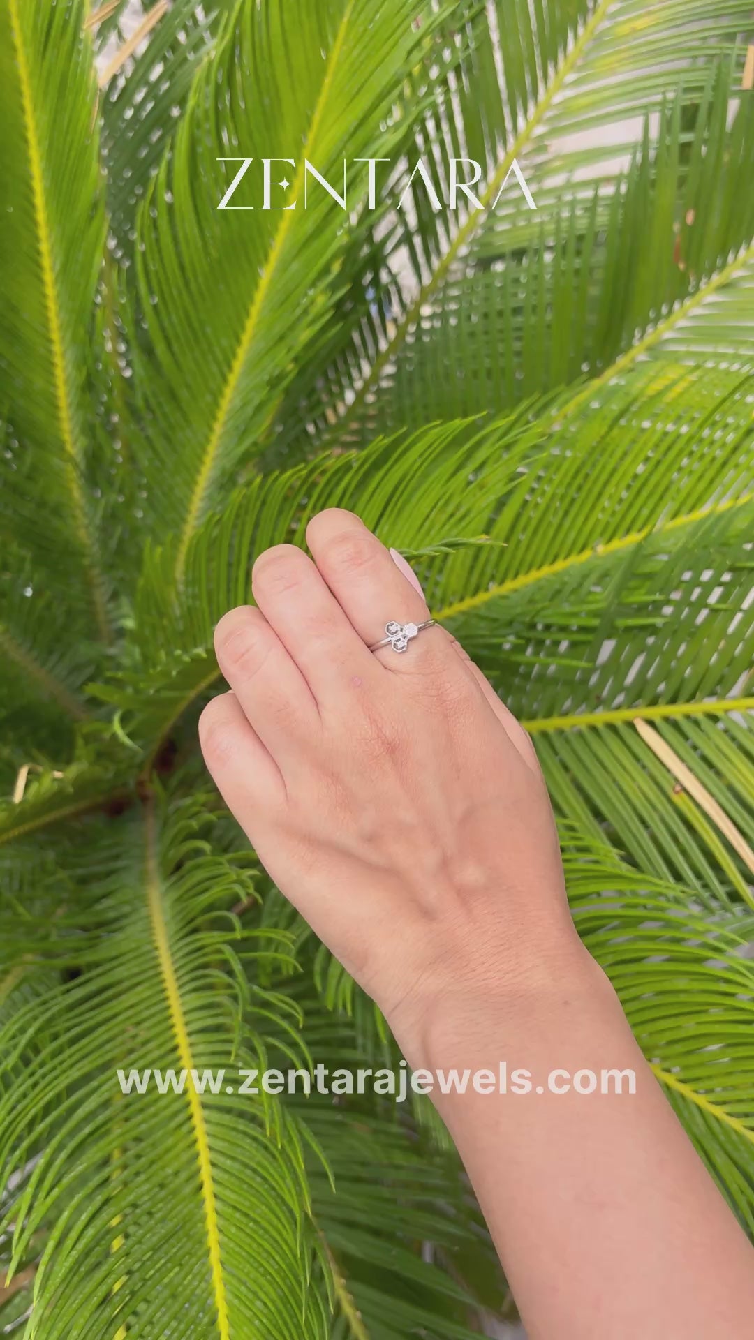 Honeycomb Gleam 925 Sterling Silver Ring