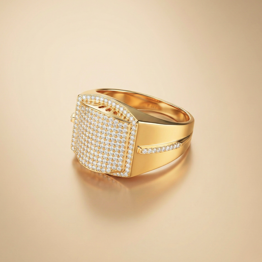 King’s Guard Gold Vermeil Band