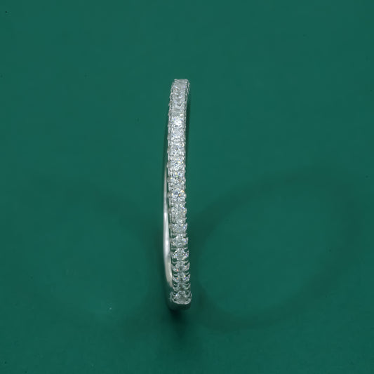 WaveBand 925 Sterling Silver Ring