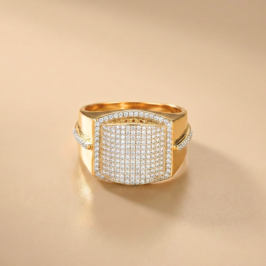 King’s Guard Gold Vermeil Band